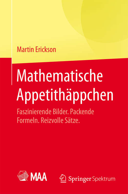 Book cover of Mathematische Appetithäppchen