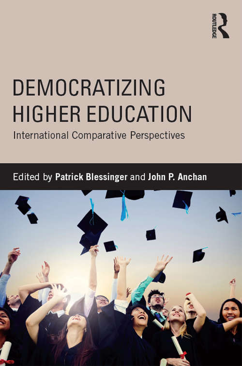 Book cover of Democratizing Higher Education: International Comparative Perspectives