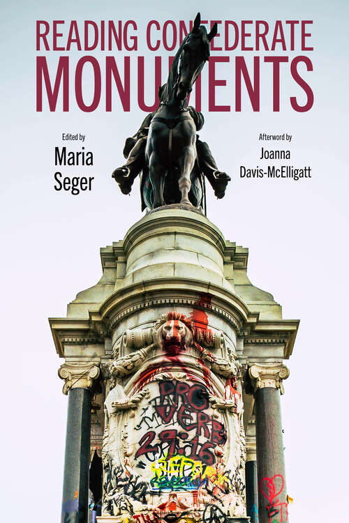 Book cover of Reading Confederate Monuments (EPUB Single)