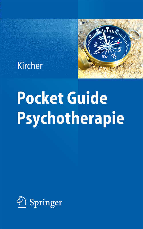 Book cover of Pocket Guide Psychotherapie