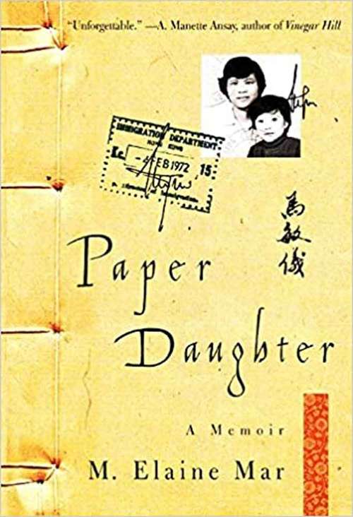 Book cover of Paper Daughter: A Memoir