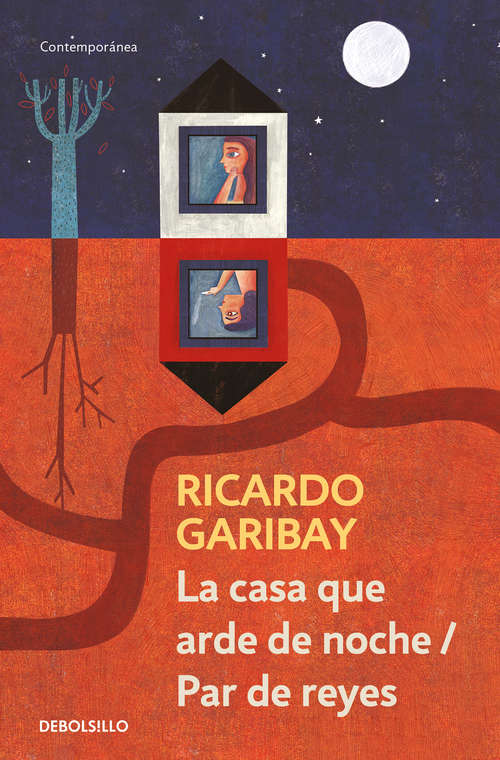 Book cover of La casa que arde de noche / Par de reyes