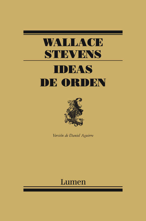 Book cover of Ideas de orden