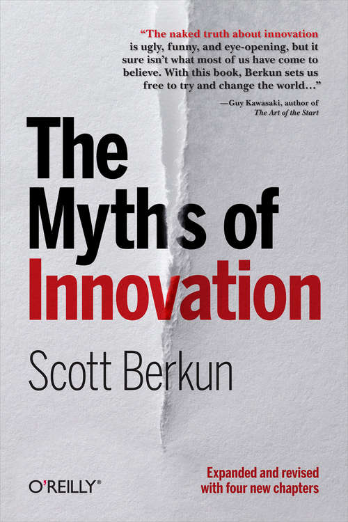 Book cover of The Myths of Innovation