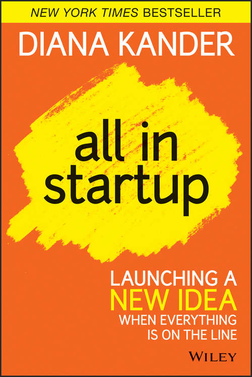 Book cover of All In Startup
