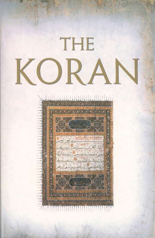 Book cover of The Koran (Everyman Ser.)