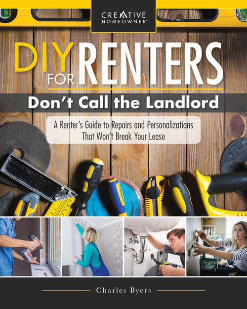 Book cover of DIY for Renters: Don't Call the Landlord