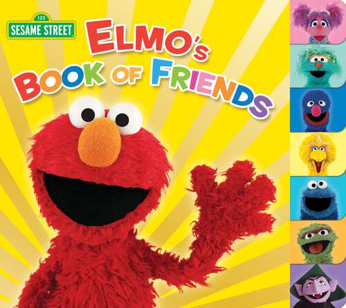 Book cover of Elmo's Book of Friends (Sesame Street)