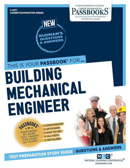 Book cover of Building Mechanical Engineer: Passbooks Study Guide (Career Examination Series: C-2571)