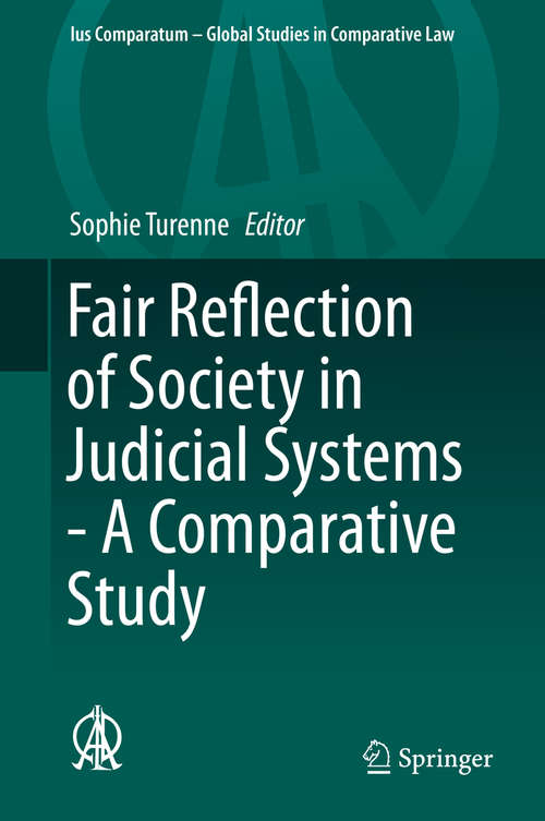 Book cover of Fair Reflection of Society in Judicial Systems - A Comparative Study