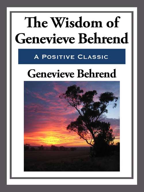 Book cover of The Wisdom of Genevieve Behrend