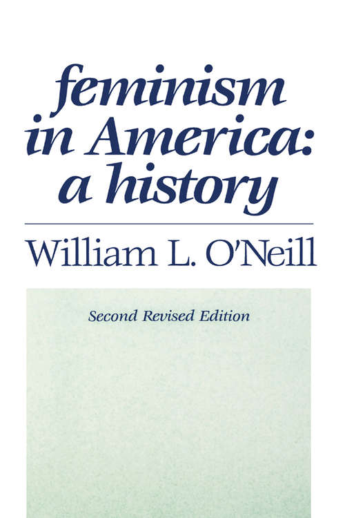 Book cover of Feminism in America: A History (2)