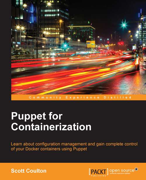 Book cover of Puppet for Containerization