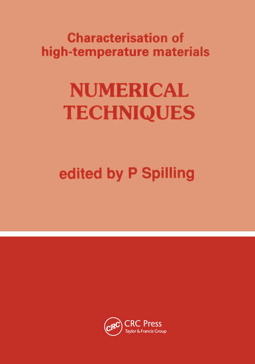 Book cover of Numerical Techniques