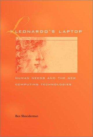 Book cover of Leonardo's Laptop: Human Needs and the New Computing Technologies