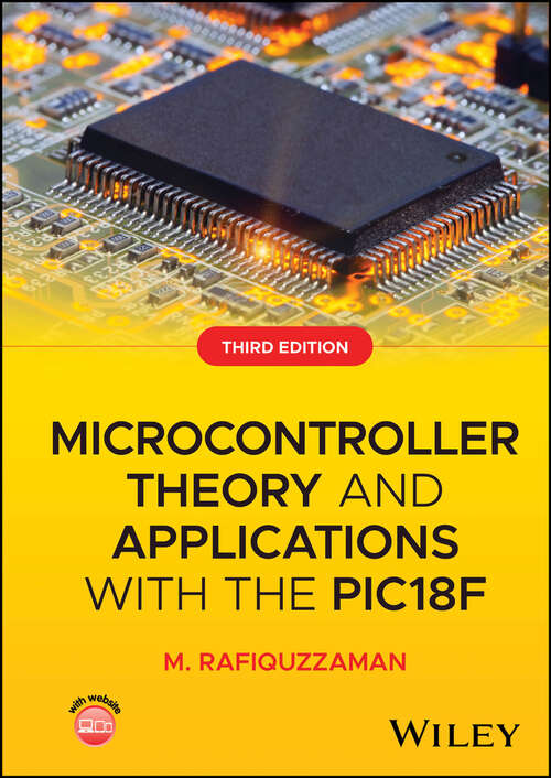 Book cover of Microcontroller Theory and Applications with the PIC18F