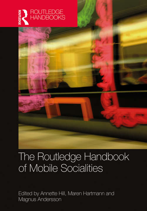 Book cover of The Routledge Handbook of Mobile Socialities