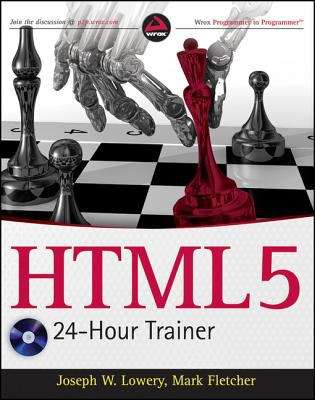 Book cover of HTML5 24-Hour Trainer