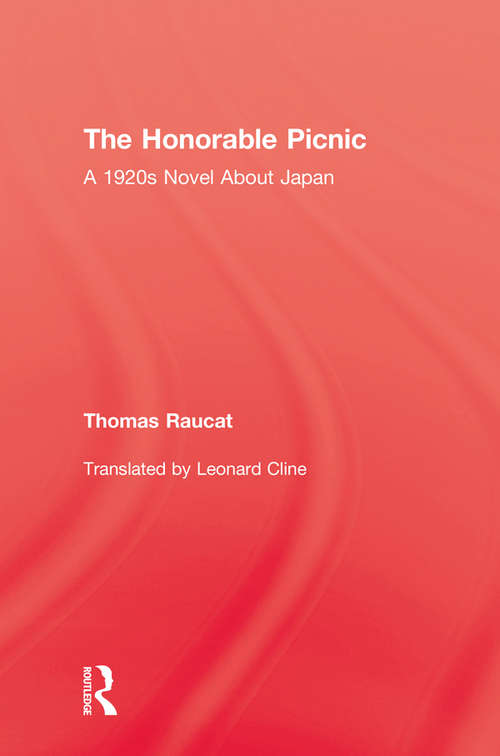 Book cover of Honorable Picnic: A 1920s Novel About Japan