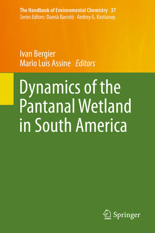 Book cover of Dynamics of the Pantanal Wetland in South America