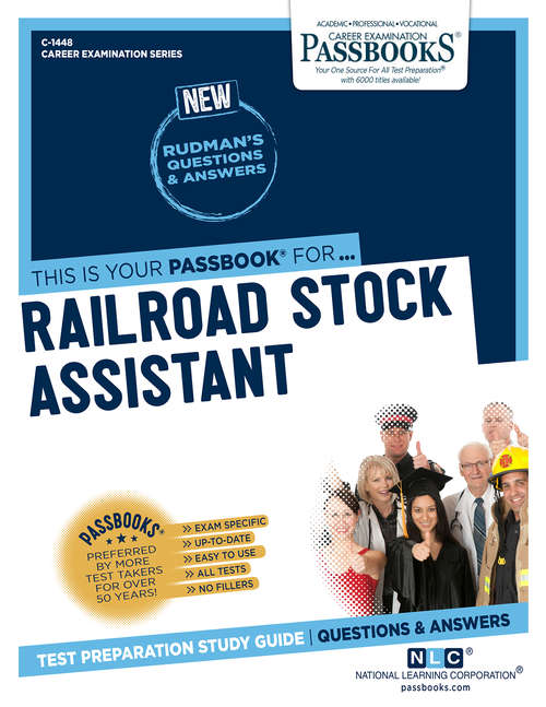 Book cover of Railroad Stock Assistant: Passbooks Study Guide (Career Examination Series)