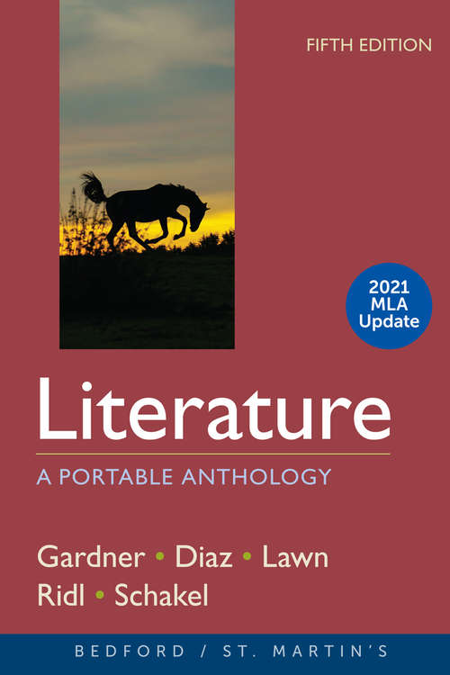 Book cover of Literature: A Portable Anthology: A Portable Anthology (Fifth Edition with 2021 MLA Update)