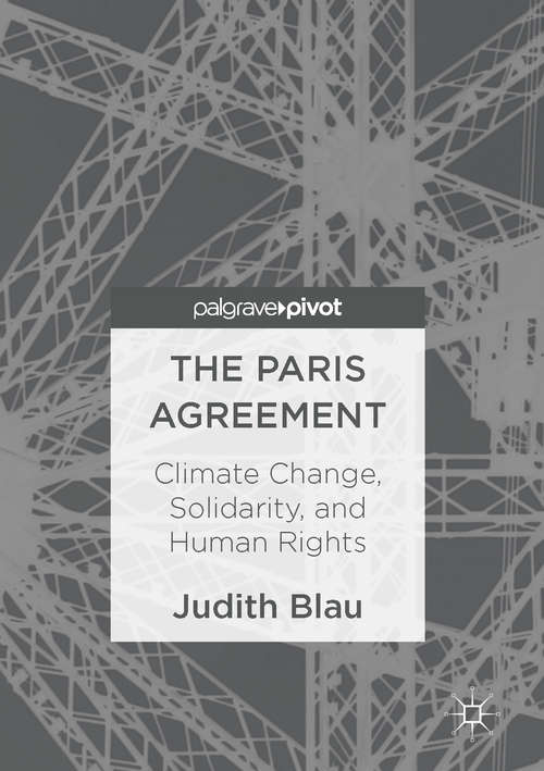 Book cover of The Paris Agreement