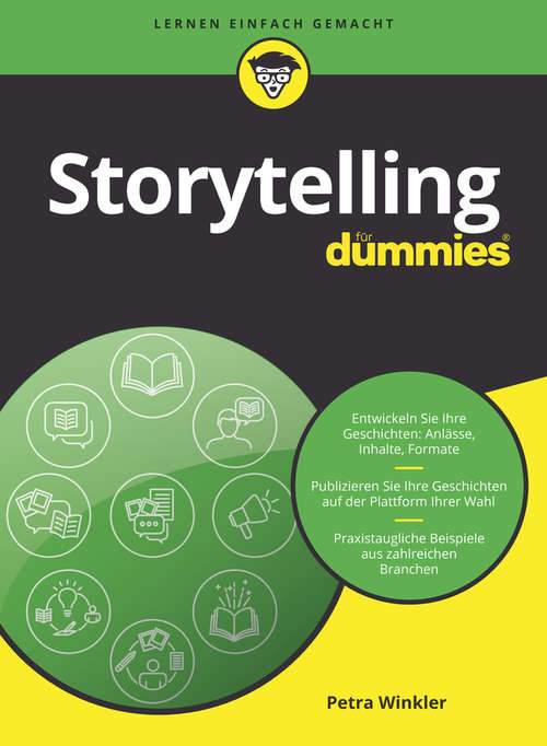 Book cover of Storytelling für Dummies (Für Dummies)