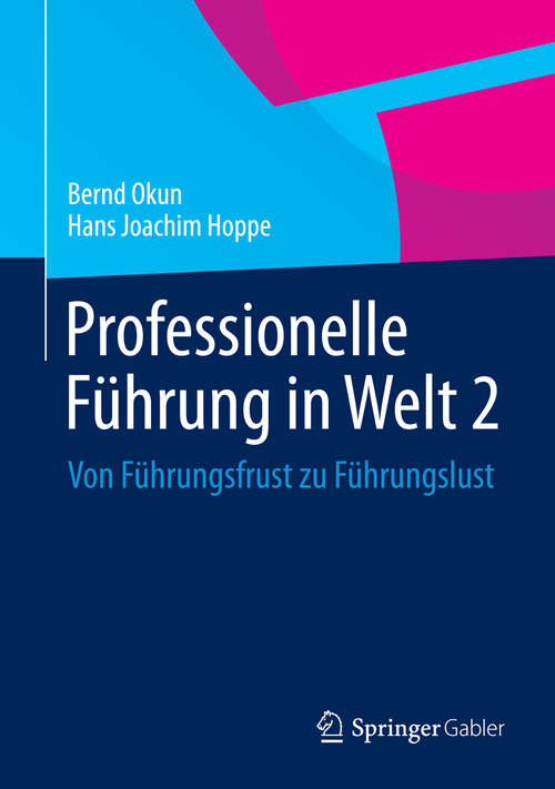 Book cover of Professionelle Führung in Welt 2