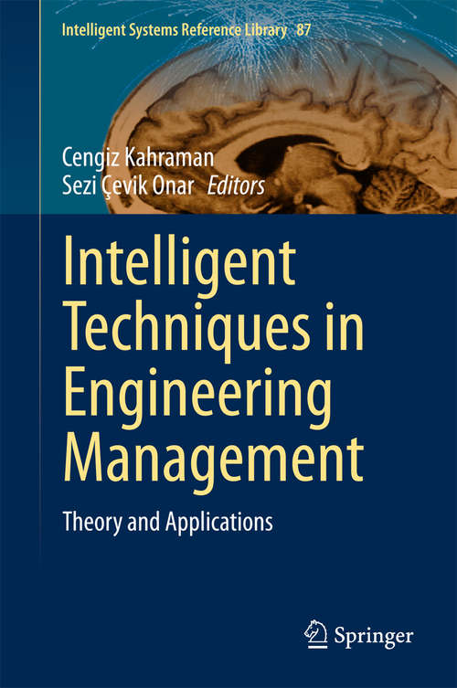 Book cover of Intelligent Techniques in Engineering Management