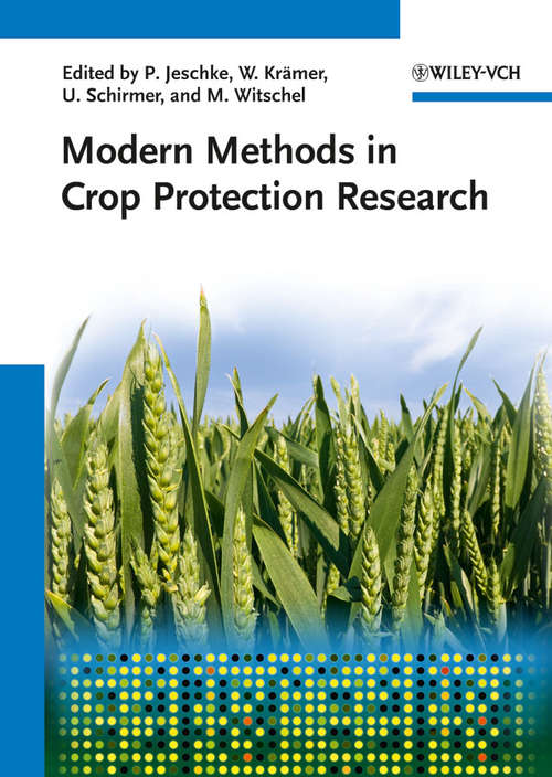 Book cover of Modern Methods in Crop Protection Research