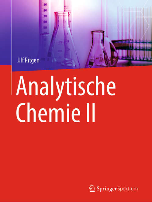 Book cover of Analytische Chemie II (1. Aufl. 2020)