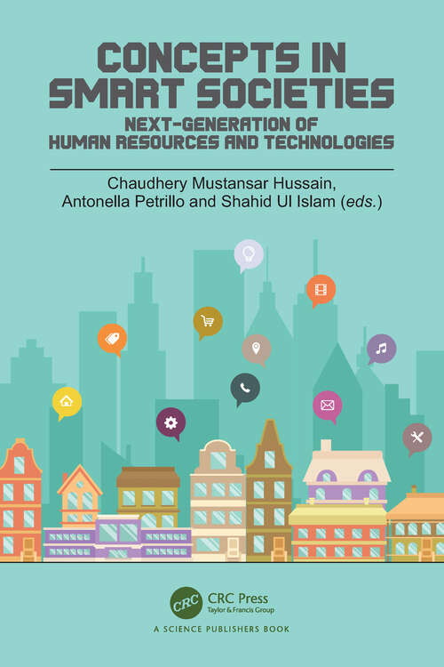 Book cover of Concepts in Smart Societies: Next-generation of Human Resources and Technologies