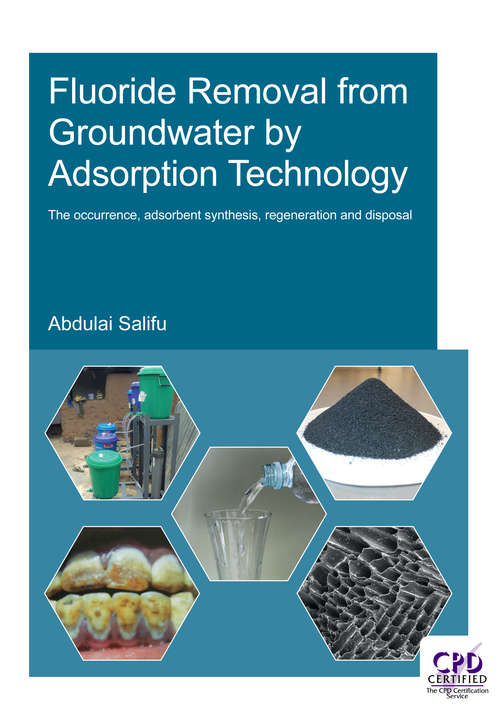 Book cover of Fluoride Removal from Groundwater by Adsorption Technology