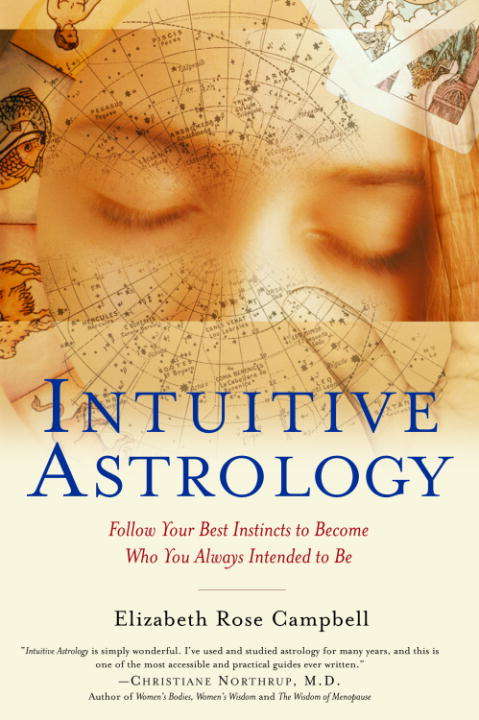 Book cover of Intuitive Astrology