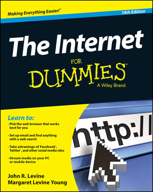Book cover of The Internet For Dummies
