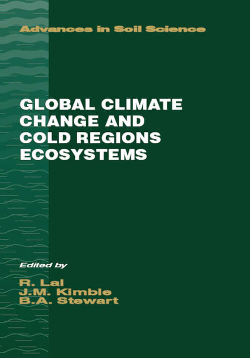 Book cover of Global Climate Change and Cold Regions Ecosystems