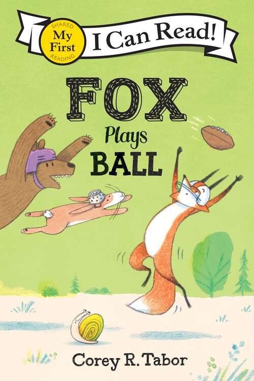 Book cover of Fox Plays Ball (My First I Can Read)