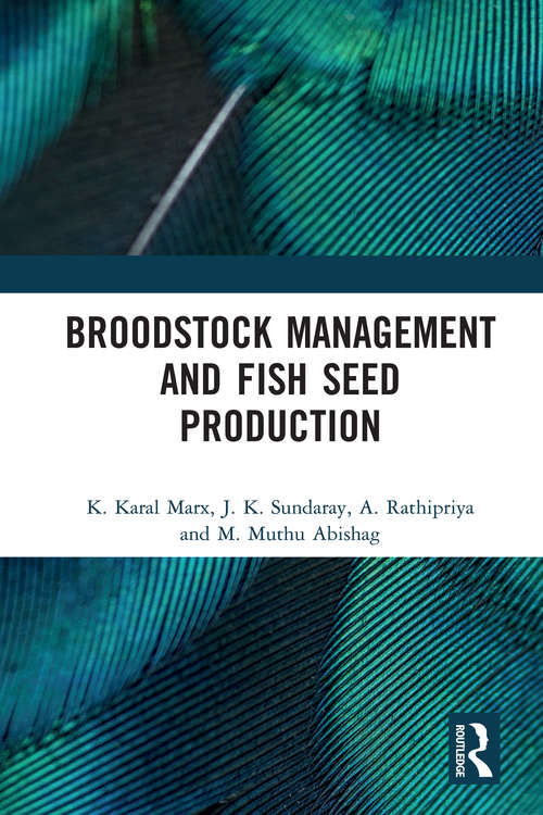 Book cover of Broodstock Management and Fish Seed Production