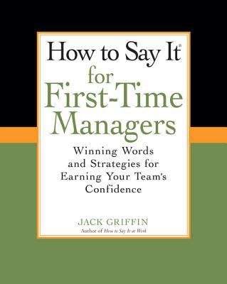 Book cover of How To Say It for First-Time Managers