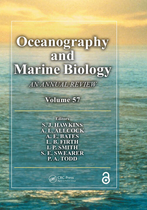 Book cover of Oceanography and Marine Biology: An Annual Review, Volume 57 (Oceanography and Marine Biology - An Annual Review #57)