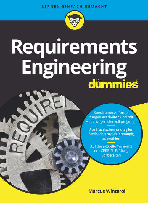 Book cover of Requirements Engineering für Dummies (Für Dummies)