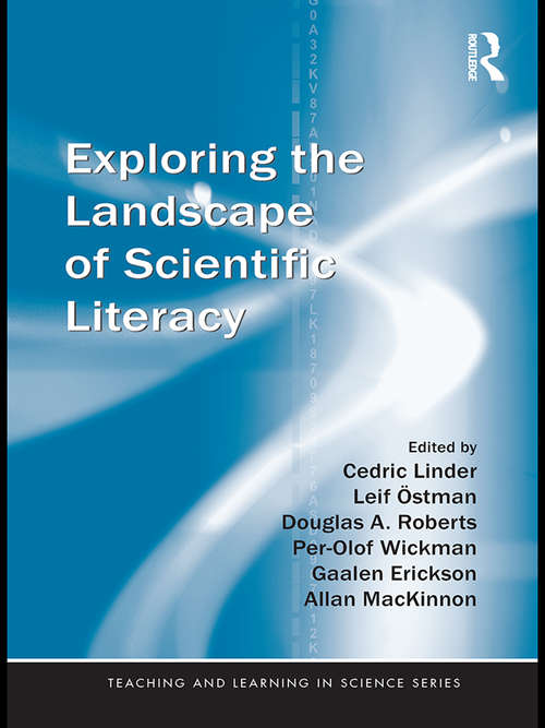 Book cover of Exploring the Landscape of Scientific Literacy (Teaching and Learning in Science Series)