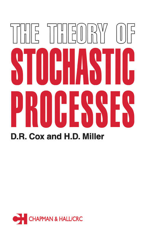 Book cover of The Theory of Stochastic Processes