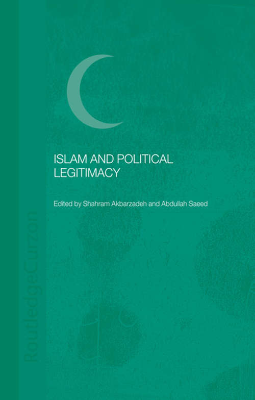 Book cover of Islam and Political Legitimacy