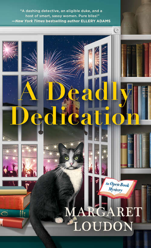 Book cover of A Deadly Dedication (The Open Book Mysteries #4)
