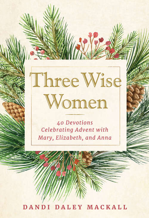 Book cover of Three Wise Women: 40 Devotions Celebrating Advent with Mary, Elizabeth, and Anna