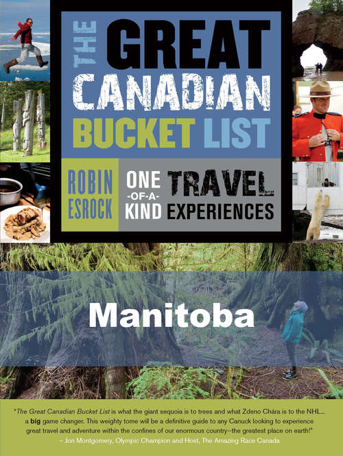 Book cover of The Great Canadian Bucket List — Manitoba