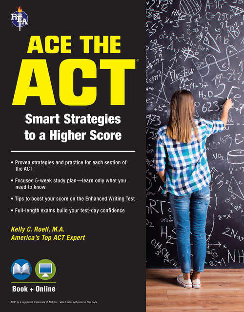 Book cover of ACE the ACT® Book + Online
