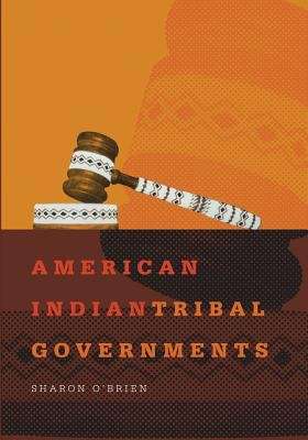 Book cover of American Indian Tribal Governments